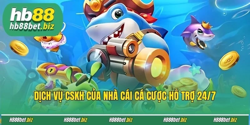Dịch vụ CSKH của nhà cái cá cược hỗ trợ 24/7